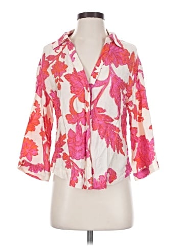 MNG 3/4 Sleeve Blouse (view 1)