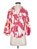 MNG Floral Pink 3/4 Sleeve Blouse Size XXS - photo 1