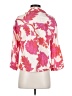MNG Floral Pink 3/4 Sleeve Blouse Size XXS - photo 2