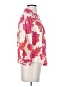 MNG Floral Pink 3/4 Sleeve Blouse Size XXS - photo 4