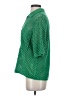 Zara 100% Acrylic Green Short Sleeve Blouse Size S - photo 5