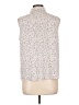 Adrianna Papell Ivory Sleeveless Blouse Size L - photo 2