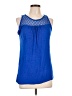 Knapp Studio Blue Sleeveless Blouse Size L - photo 1