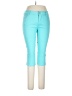 St. John's Bay Color Block Teal Jeans Size 10 - photo 1