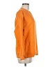 Ganni 100% Cotton Orange Sweatshirt Size Med (2) - photo 4