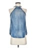 Cloth & Stone Blue Sleeveless Blouse Size XXS - photo 1