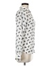 Freebird Print Ivory Long Sleeve Blouse Size M - photo 4