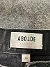 AGOLDE 100% Cotton Hearts Black Jeans Size 26 waist - photo 7