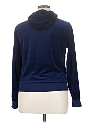White Mark Zip Up Hoodie (view 2)