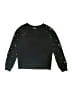 Athletic Works 100% Recycled Polyester Stars Black Pullover Sweater Size 7 - 8 - photo 1