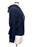 White Mark 100% Polyester Blue Zip Up Hoodie Size XL - photo 4