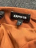 Express Solid Brown Casual Skirt Size XS - photo 4