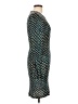 Derek Lam Print Teal Cocktail Dress Size 10 - photo 4