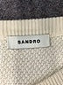 Sandro Ivory Wool Pullover Sweater Size XL - photo 7