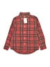 Crewcuts 100% Cotton Plaid Red Long Sleeve Button-Down Shirt Size 4 - 5 - photo 1