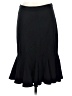 Sara Campbell Solid Black Formal Skirt Size 4 - photo 1