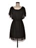 Hello Miss 100% Polyester Floral Blue Black Casual Dress Size M - photo 1