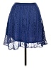 Ella Moss Blue Casual Skirt Size XS - photo 1