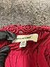Max Studio 100% Polyester Burgundy Short Sleeve Blouse Size M - photo 7