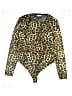 Good American Animal Print Gold Bodysuit Size XL (4) - photo 1