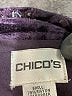 Chico's Tweed Purple Jacket Size XL (3) - photo 6