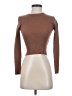 Zara Brown Long Sleeve Turtleneck Size S - photo 1