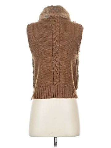 BCBGMAXAZRIA Faux Fur Vest (view 2)