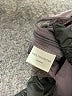 Van Heusen 100% Polyester Metallic Gray Purple Short Sleeve Blouse Size M - photo 8