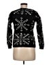 Finn & Clover Print Black Pullover Sweater Size M - photo 2