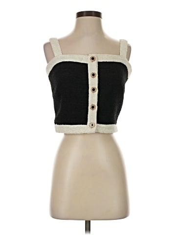 Aqua Sleeveless Top (view 1)