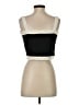 Aqua 100% Polyester Black Sleeveless Top Size S - photo 2