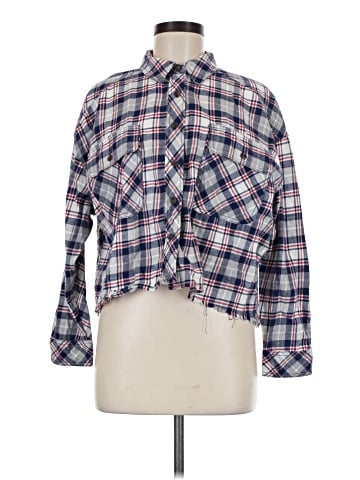 BDG Long Sleeve Button-Down Shirt (view 1)