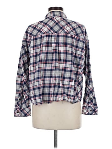 BDG Long Sleeve Button-Down Shirt (view 2)