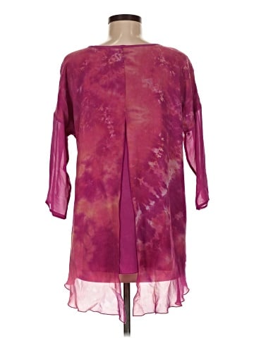 Assorted Brands 3/4 Sleeve Silk Top (view 2)