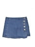 BLUE SPICE Solid Blue Skort Size 9 - photo 1