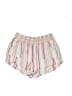 Rewash Stripes Ivory Shorts Size M - photo 1