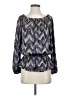 MICHAEL Michael Kors 100% Polyester Purple 3/4 Sleeve Blouse Size P (petite) - photo 1