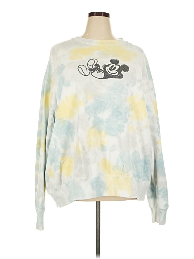 Pre-owned Disney Sweatshirt In White