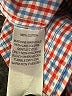 Vineyard Vines 100% Cotton Checkered-gingham Orange Long Sleeve Button-Down Shirt Size 12 - 14 - photo 4