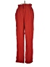 NSR 100% Rayon Red Casual Pants Size S - photo 1