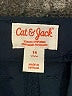 Cat & Jack Solid Blue Shorts Size 14 - photo 3