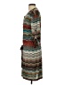 Veronica M. Chevron-herringbone Brown Casual Dress Size S - photo 5