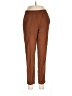 H&M 100% Viscose Solid Brown Casual Pants Size 8 - photo 1