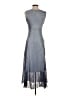 Komarov 100% Polyester Solid Gray Casual Dress Size Sm (1) - photo 2