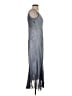 Komarov 100% Polyester Solid Gray Casual Dress Size Sm (1) - photo 4