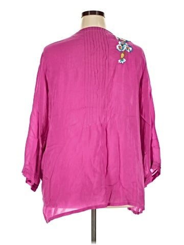Johnny Was 3/4 Sleeve Blouse (view 2)