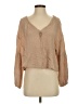 Blu Pepper Tan 3/4 Sleeve Blouse Size S - photo 1