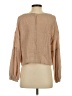 Blu Pepper Tan 3/4 Sleeve Blouse Size S - photo 2