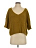Crescent 100% Nylon Yellow Cardigan Size S - photo 1