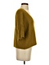 Crescent 100% Nylon Yellow Cardigan Size S - photo 4